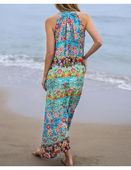 VESTIDO LARGO ESTAMPADO