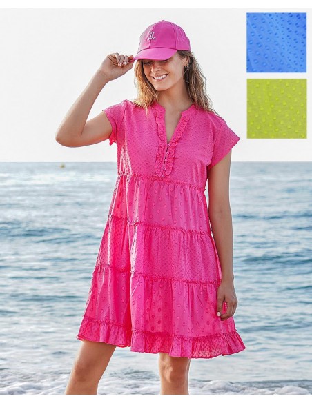 VESTIDO TEJIDO PLUMETI