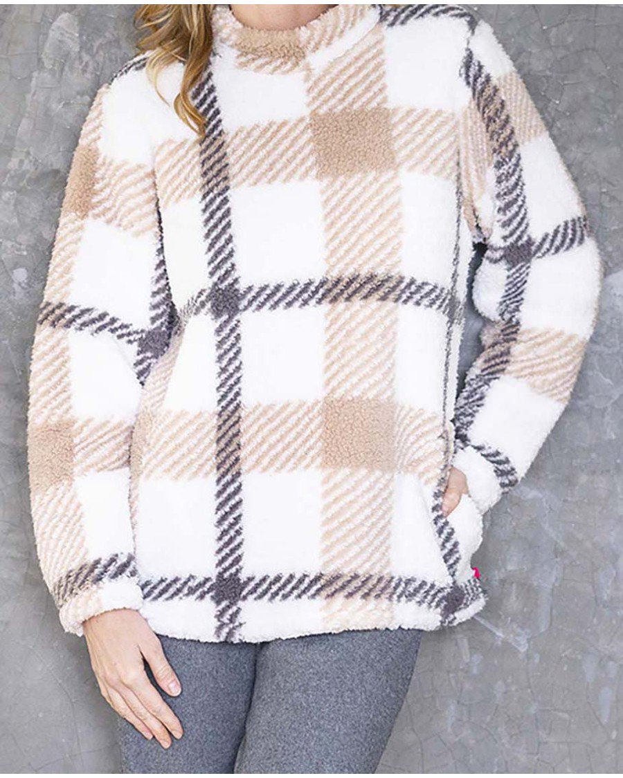 CONJUNTO DE JERSEY DE BORREGUITO Y PANTALÓN EN PUNTO MILANO