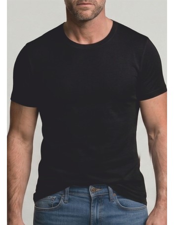 CAMISETA MANGA CORTA CUELLO REDONDO SIN COSTURAS